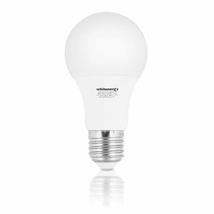 Whitenergy LED žárovka SMD2835 A60 E27 5,5W bílá mléčná studená