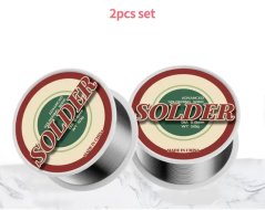 SOLDER 0.8mm 2x50g pájecí drát