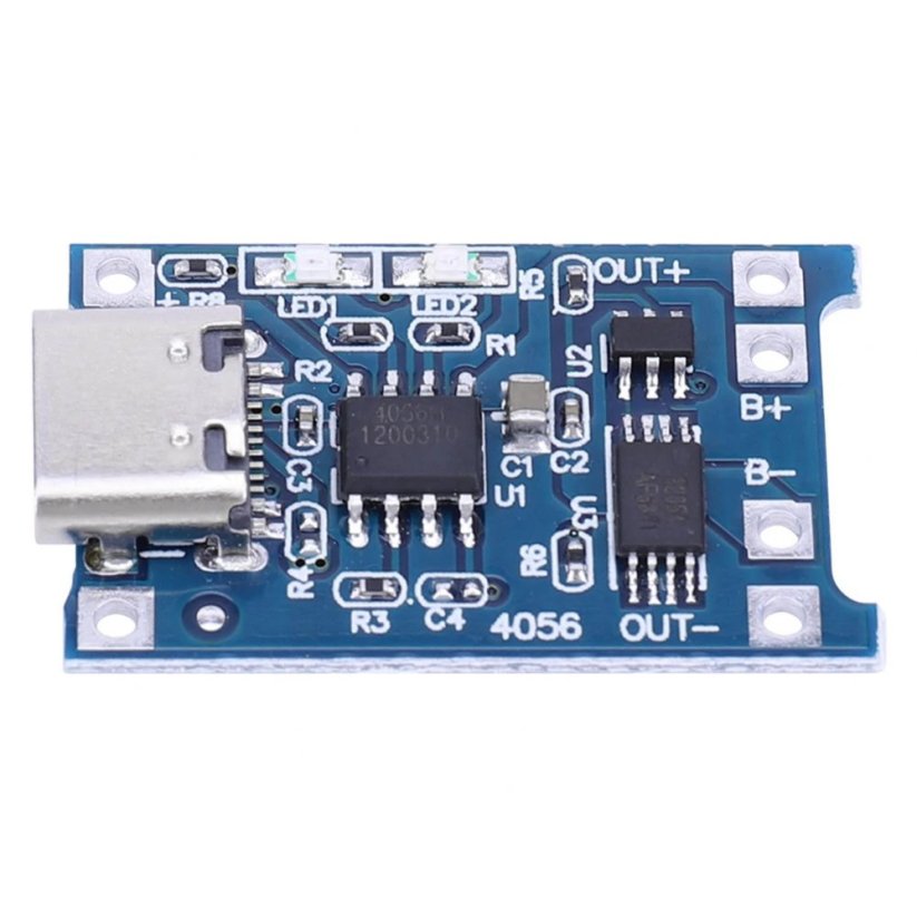 Type-C USB 5V 1A 18650 TP4056 modul nabíjení lithiových baterií s ochranou