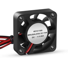 Ventilátor 4010 pro 3D tiskárny, 40x40x10 mm, DC 12V