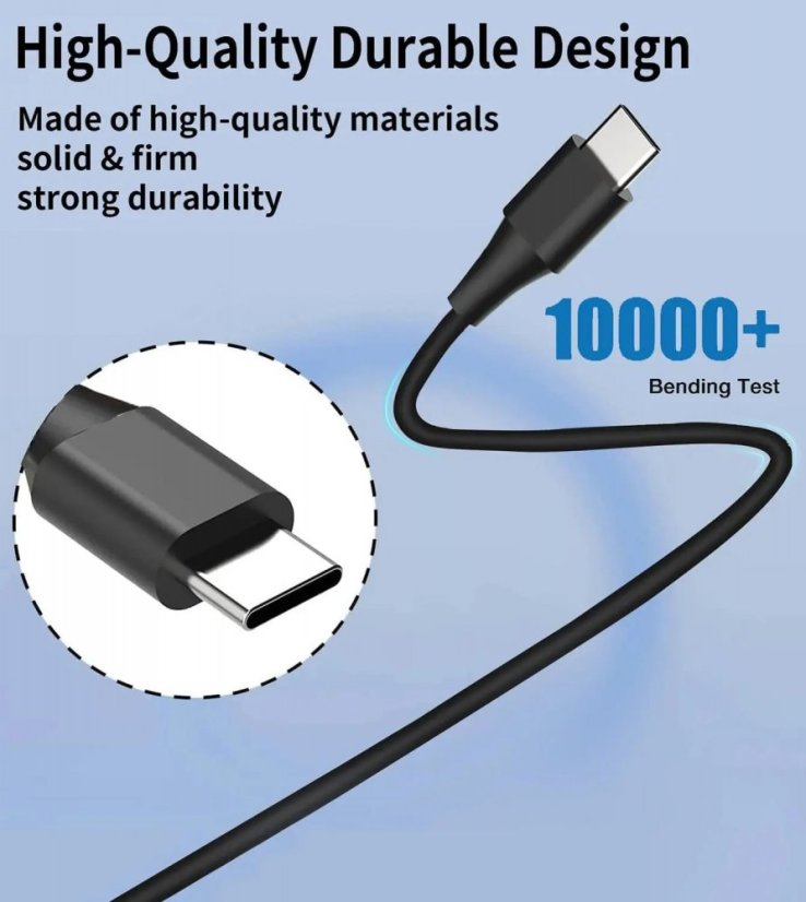 Reletech 65W USB-C napájecí adaptér pro Lenovo, HP