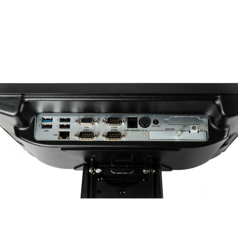 TYSSO POS-1000-B 15" CAP, Intel Cel. J1900 2.0 GHz, 4GB RAM, 120 GB SSD s MS Windows 10 IoT