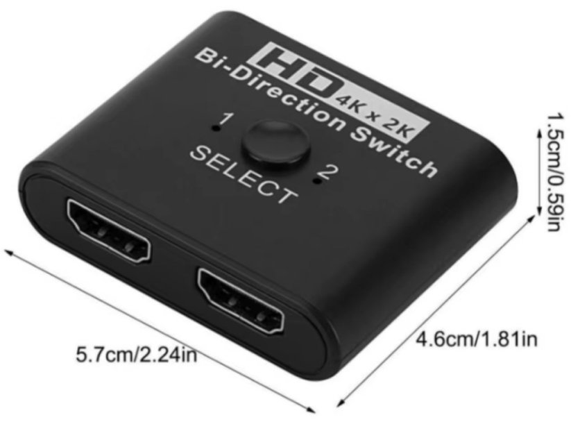 HDMI Splitter, 4K x 2K, obousměrný