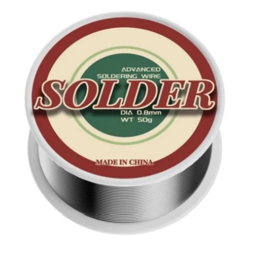 SOLDER 0.8mm 2x50g pájecí drát