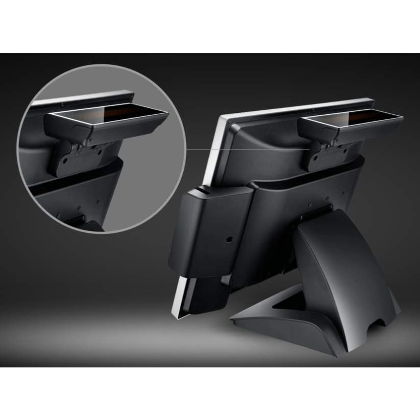 TYSSO VFD zákaznický displej pro POS-1000 (SEMI-POS-1000-VFD-R-B-P)