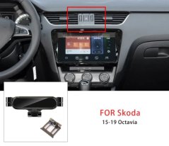 Škoda Octavia Mk3 2015-2020 držák telefonu, komplet, černý