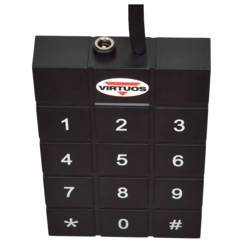 VIRTUOS RFID 125 kHz adaptér s klávesnicí pro pokladní zásuvky 24V