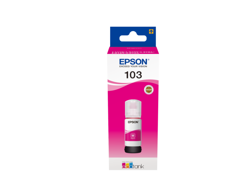 Epson 103 EcoTank Magenta ink bottle (C13T00S34A) Epson 103 EcoTank Magenta ink bottle (C13T00S34A)