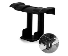 Klip pro odvod vody FV panelů 35mm, plast, černý