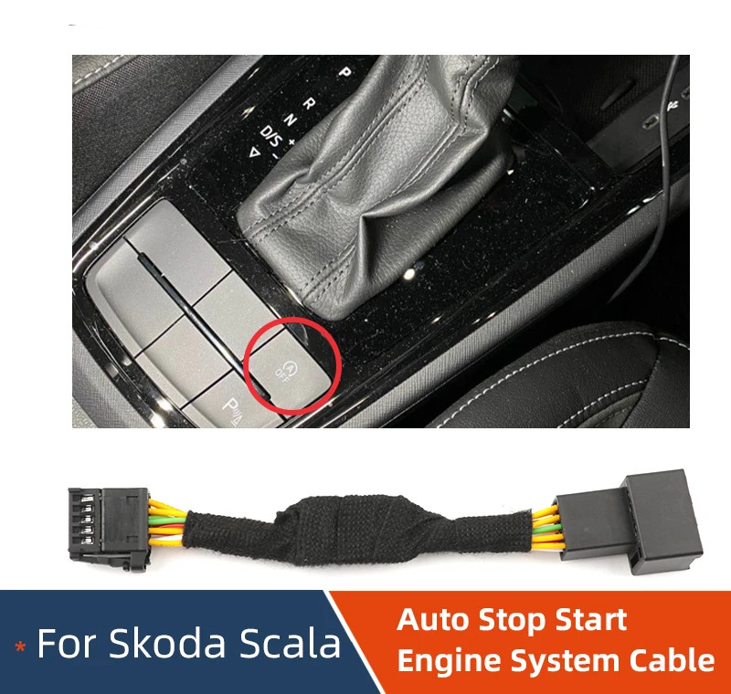 Škoda Scala automatická deaktivace Start/Stop, paměťový kabel