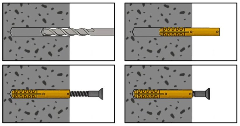 Feyree EV Dock Type 2, nástěnný držák kabelu, černý