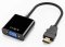 HD 1080P HDMI - VGA redukce, 15cm