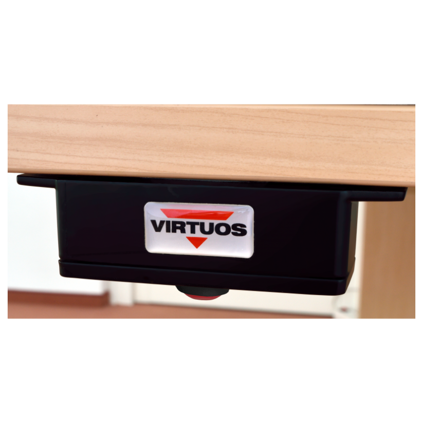 Tlačítko pro elektronické otvírání pokladních zásuvek VIRTUOS, 24V, kovové