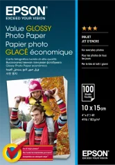 Fotopapír Epson Value Glossy Photo Paper 10x15cm 100 sheet