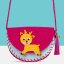 Sobík Crossbody plstěná taška DIY, řemeslná sada pro děti