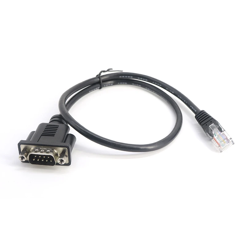RS232 DB9 to RJ45 8P8C serial cable, 60cm