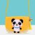 Panda Crossbody plstěná taška DIY, řemeslná sada pro děti