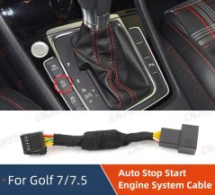 VW Golf 7 a 7.5 automatická deaktivace Start/Stop, paměťový kabel