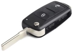 KEYYOU klíč VW Škoda, flip, obal, 2 tlačítka