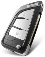 KEYYOU pouzdro klíče VW Škoda, flip, 2 tlačítka, modifikace 2