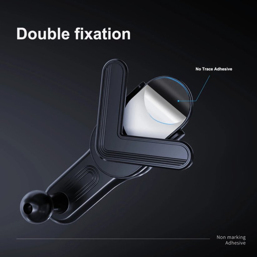 LOVMOR magnetický držák telefonu na displej, šedý