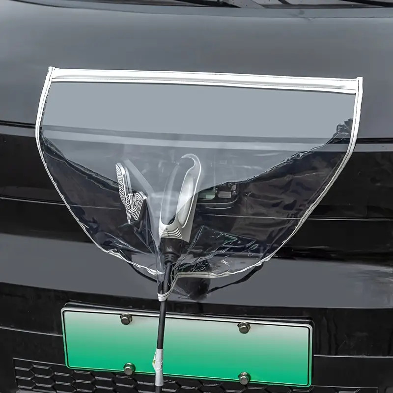 Ochranný kryt portu nabíjení EV, magnetický, bílý