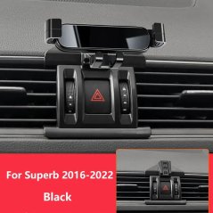 Škoda Superb 3 2016-2022 držák telefonu, komplet, černý