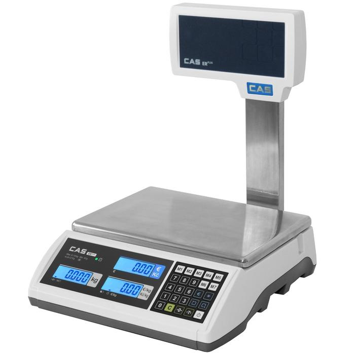 Váha CAS ER-Plus, 15kg - s nožkou