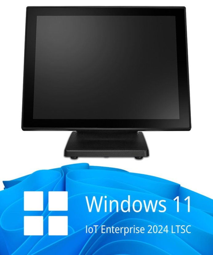 TYSSO TP-1615N, N97, 8GB RAM, 512GB M.2, 15" CAP, FB s MS Windows 11 IOT