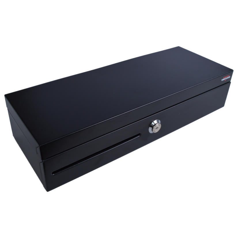 VIRTUOS flip-top FT-460C - s kabelem, se zamykacím krytem, černá