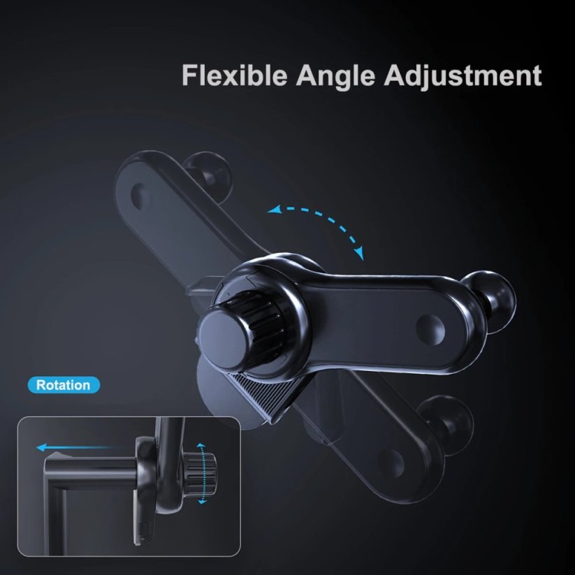 LOVMOR magnetický držák telefonu na displej, šedý