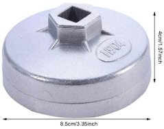 Klíč (hlavice) na olejové filtry 79mm/3.11", 15-stěn