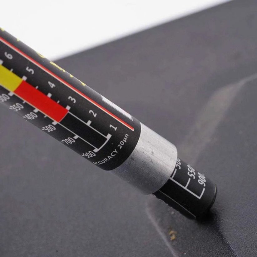 Autolak testovací pero tloušťky laku, magnetický