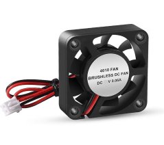 Ventilátor 4010 pro 3D tiskárny, 40x40x10 mm, DC 12V