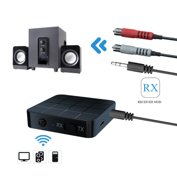 Bluetooth adaptér RX/TX, 3.5mm jack, Li-Po 200mAh