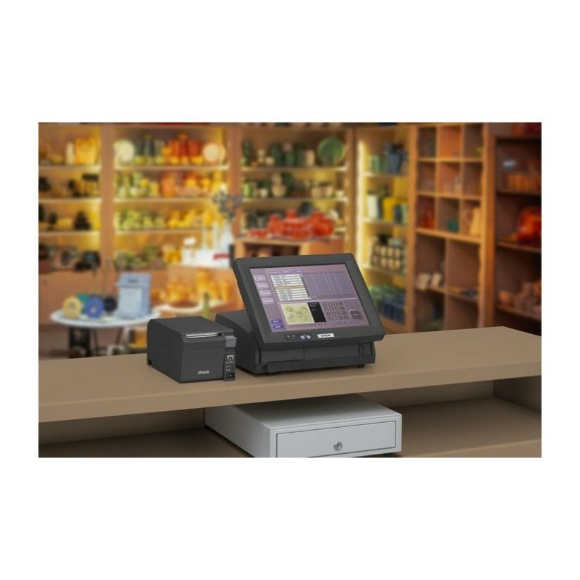 Epson TM-T70II Serial + Built-in USB, PS, EDG, EU, tmavá