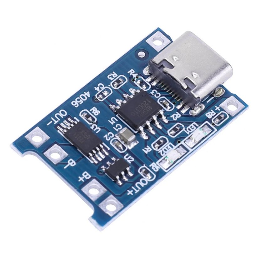 Type-C USB 5V 1A 18650 TP4056 modul nabíjení lithiových baterií s ochranou