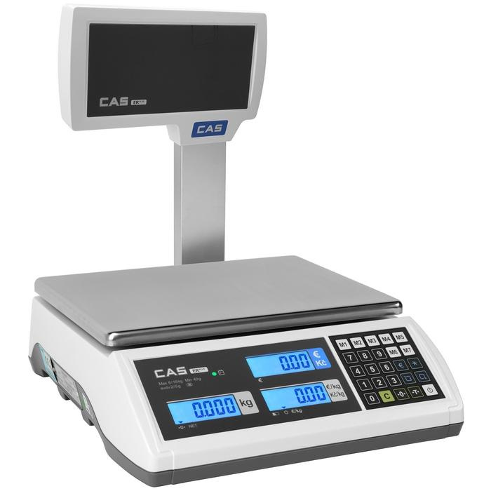 Váha CAS ER-Plus, 15kg - s nožkou