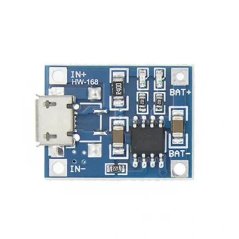 Micro USB 5V 1A 18650 TP4056 modul nabíjení lithiových baterií
