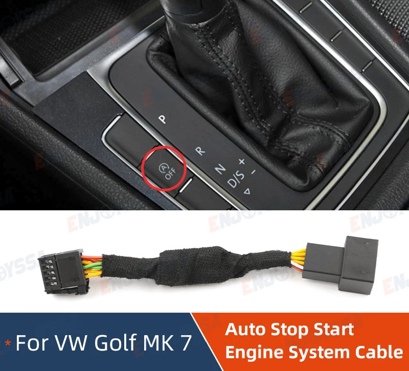 VW Golf MK7 automatická deaktivace Start/Stop, paměťový kabel