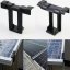 Klip pro odvod vody FV panelů 30mm, plast, černý