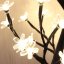 Svítící strom - Třešňový květ, 45cm, 40LED, teplá bílá