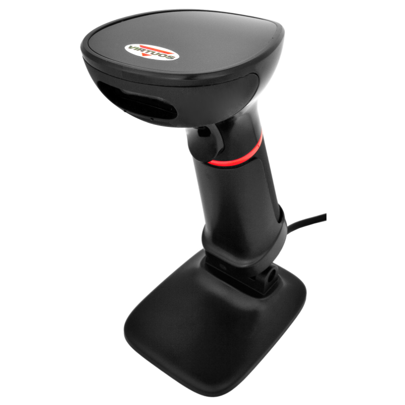 Scanner VIRTUOS HT-855A, USB, stojánek, černý