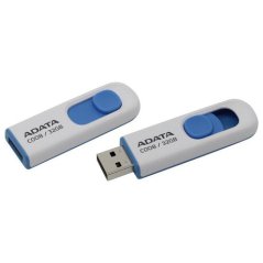 ADATA C008 32GB, bílo / modrá