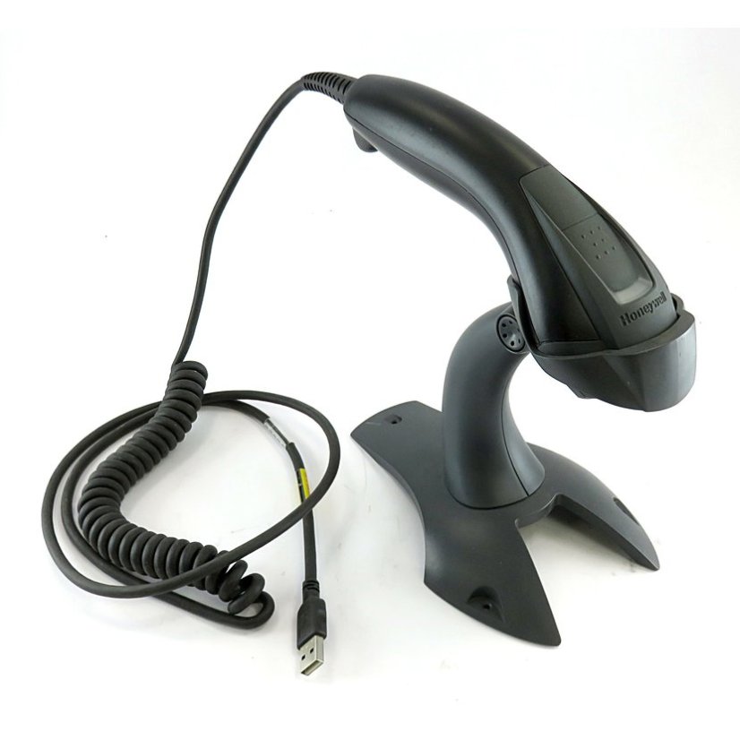 Scanner Honeywell Voyager 1400g, černý, USB, stojan