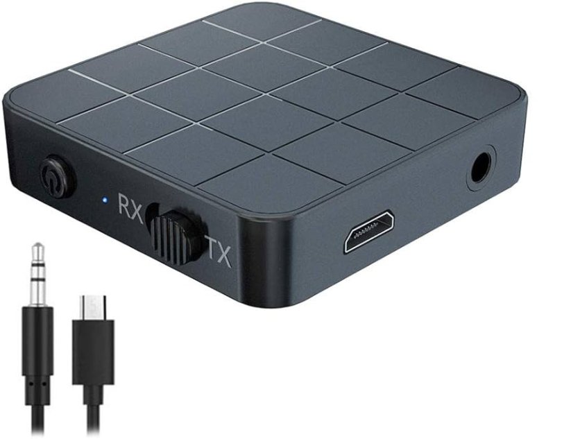 Bluetooth adaptér RX/TX, 3.5mm jack, Li-Po 200mAh