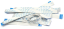 Flat flexible kabel AWM 20624 80C 60V VW-1, direct (přímý), 50pin, 0.5mm, 15cm