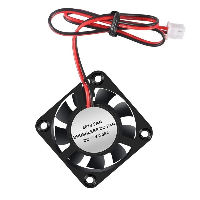 Ventilátor 4010 pro 3D tiskárny, 40x40x10 mm, DC 12V