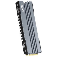 JEYI M.2 SSD chladič 7mm, NVME NGFF hliníkový chladič s termální silikonovou podložkou pro PC a PS5 2280
