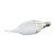 Whitenergy LED žárovka 6 x SMD CA37 E14 3W bílá mléčná teplá – svíčka